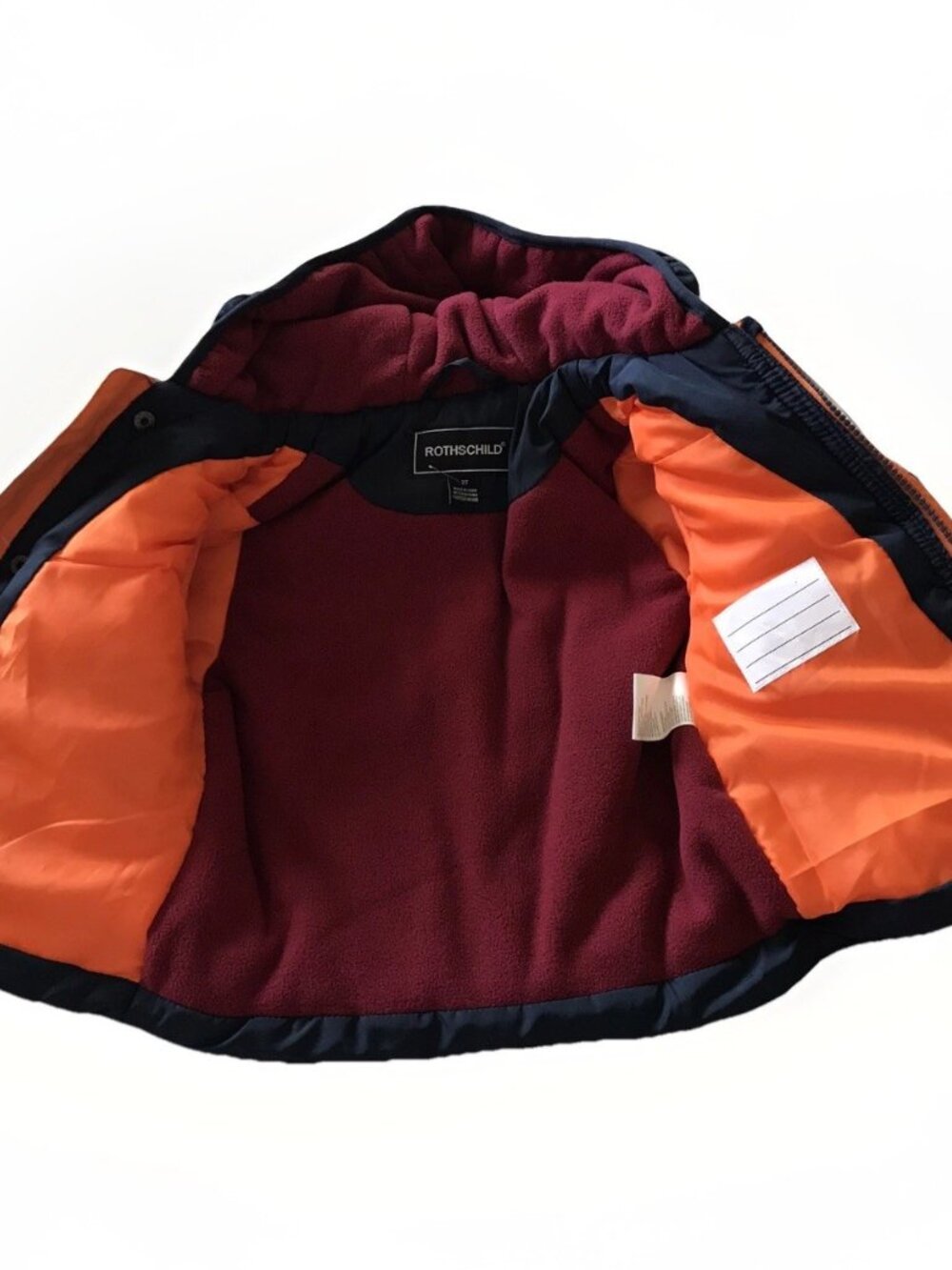 S Rothschild & CO Baby Boys Mix‎ Media Jacket With Sherpa Size 2T - Picture 4 of 7